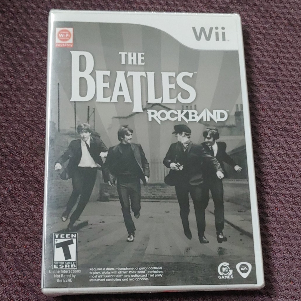 Wii The Beetles Rockband